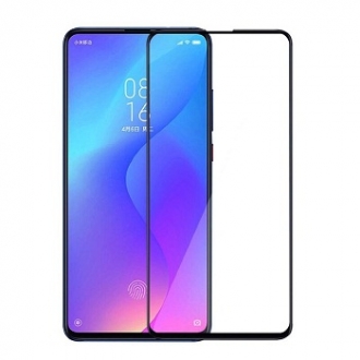Защитное стекло "Полное покрытие" для Xiaomi Redmi Note 9S/Redmi Note 9 Pro Черное