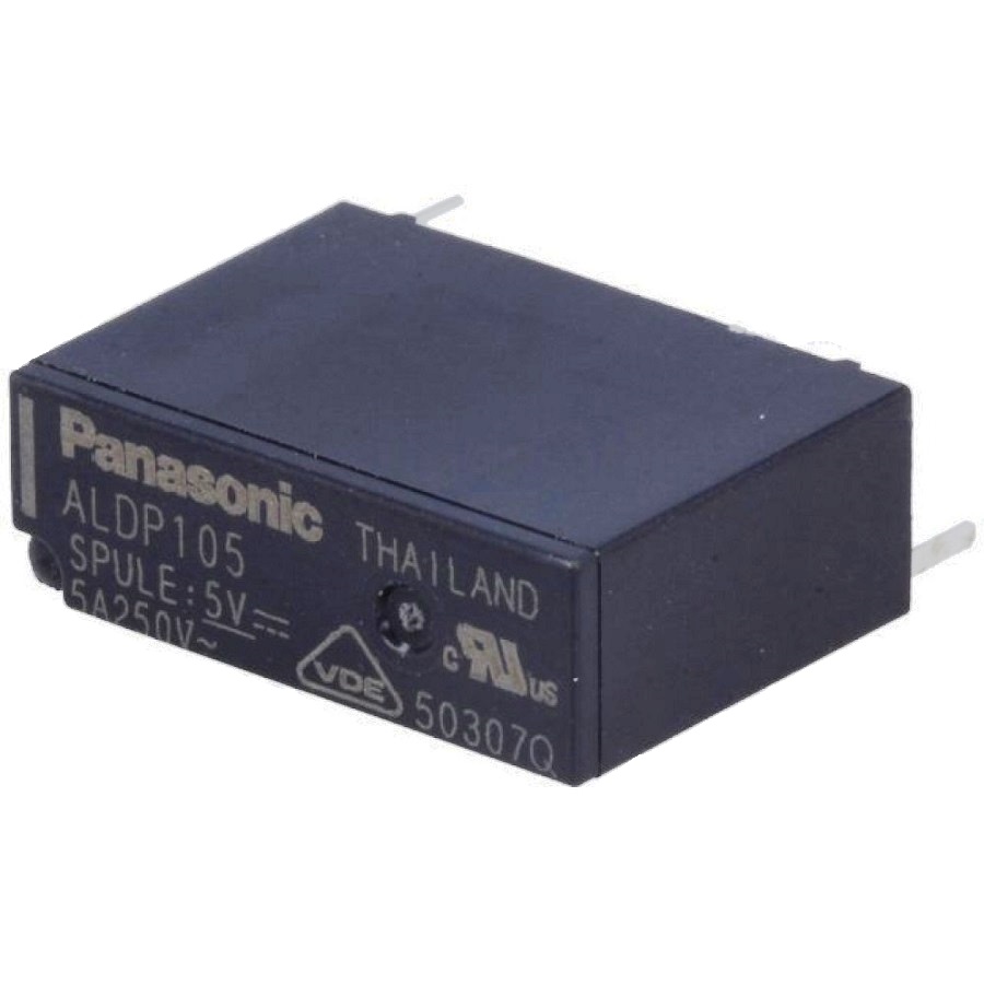 Реле Panasonic ALDP105 5A 5V 4pin - изображение 1
