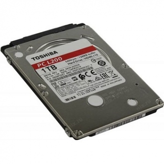Жесткий диск HDD 1Tb SATA 6Gb/s TOSHIBA L200 2.5" 5400rpm 128Mb