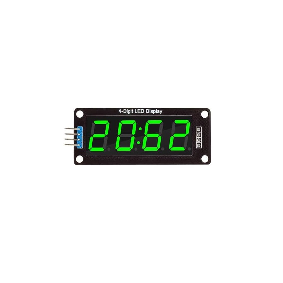 Дисплей светодиодный 4-разрядный для часов TM1637 0.56 68X30 Зеленый