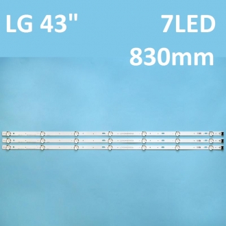 Комплект подсветки LG 43" LC43490063A UHD_LED Array_A-Type_161024 43UJ675V 43UK6300PLB 43UJ655V 43LJ