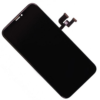 Дисплей для iPhone Xs в сборе Черный - Премиум