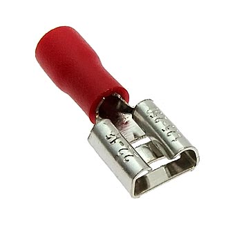 Клеммы ножевые изолированные FDD1.25-250 red