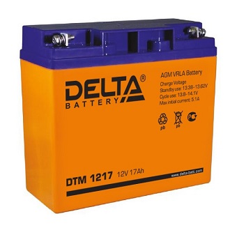 Аккумуляторная батарея Delta DTM1217