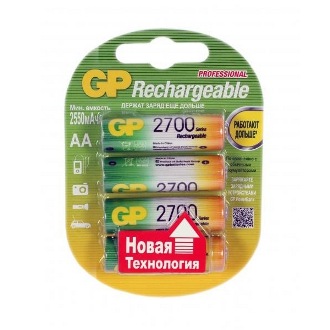 Аккумулятор GP R6 AA BL2 NI-MH 2700mAh