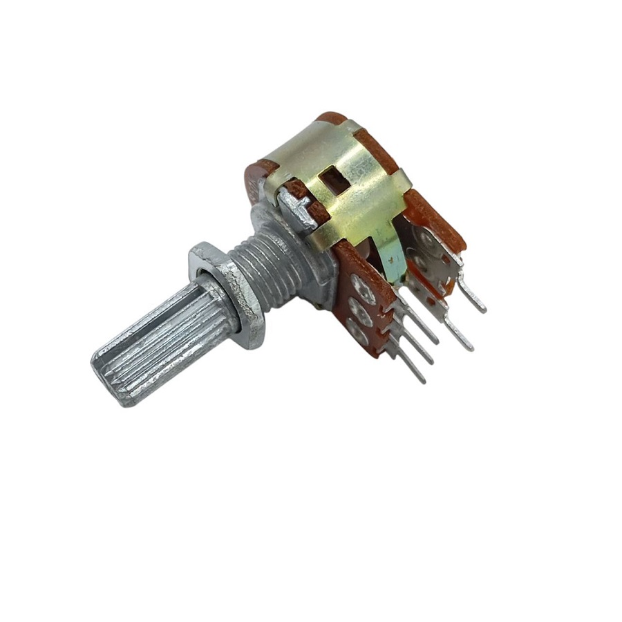 Потенциометр В50К с выключением 5pin