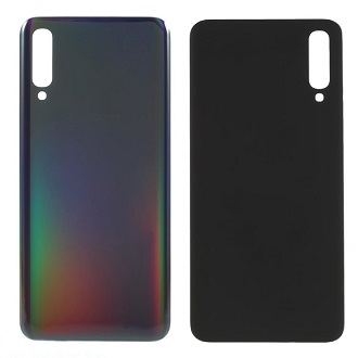 Задняя крышка для Samsung A505F (A50) Черный - Премиум
