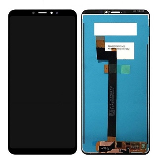 Дисплей для Xiaomi Mi Max 3 в сборе с тачскрином Черный