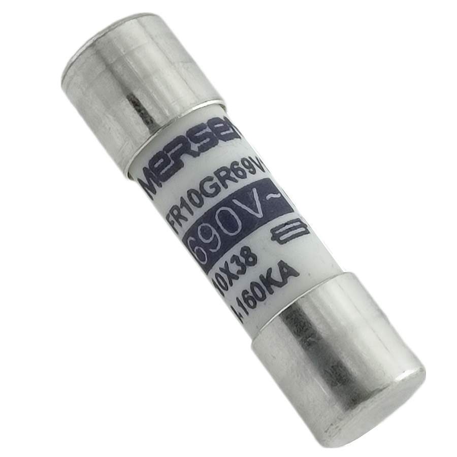 Предохранитель сверхбыстрый MERSEN FR10GR69V16 gR 690VAC 16A 10x38мм D1014579