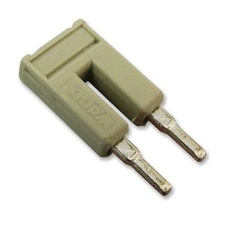 Перемычка светло-серая 2-контактная, 2002-402