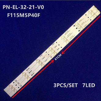 Комплект планок подсветки 32" PANASONIC PN-EL-32-21-V0 F110M5P40F TNMX009 - изображение 1