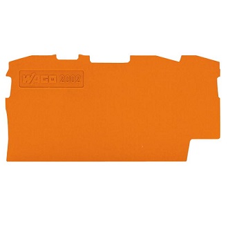 Пластина торцевая промежуточная WAGO 2002-1392