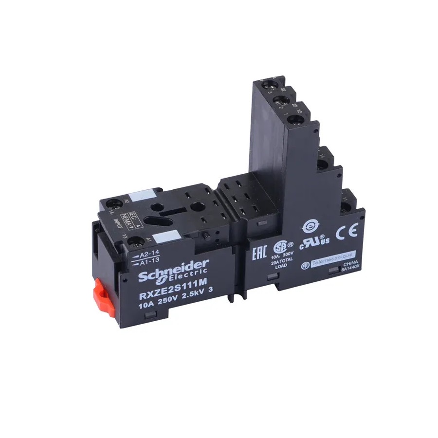 Колодка для реле Schneider Electric RXZE2S111M 10A 250V
