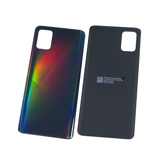 Задняя крышка для Samsung Galaxy A51 (A515F) Черный - Премиум
