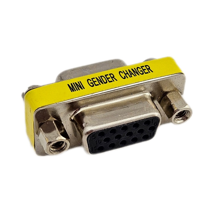 Адаптер компьютерный Mini Gender Changer DB15M-DB15M - изображение 1