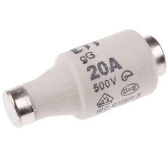 Предохранитель D II gG 20A 500V (E27)