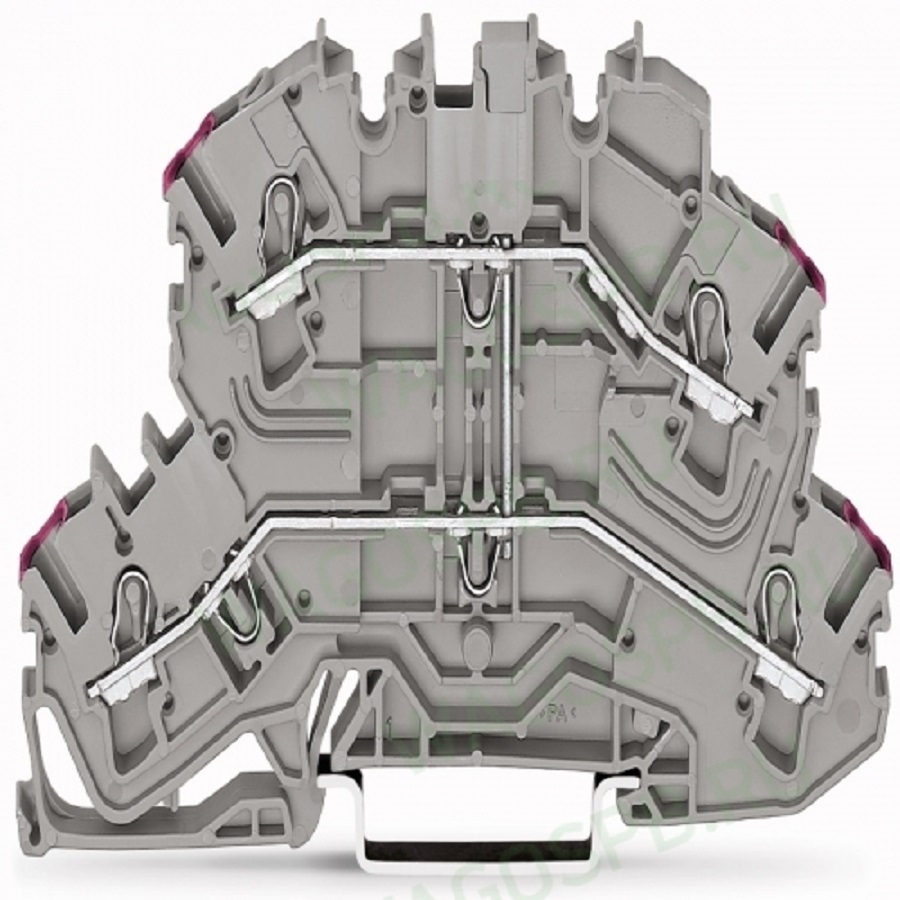 Клемма 2-х уровневая WAGO 2002-2608 - изображение 1