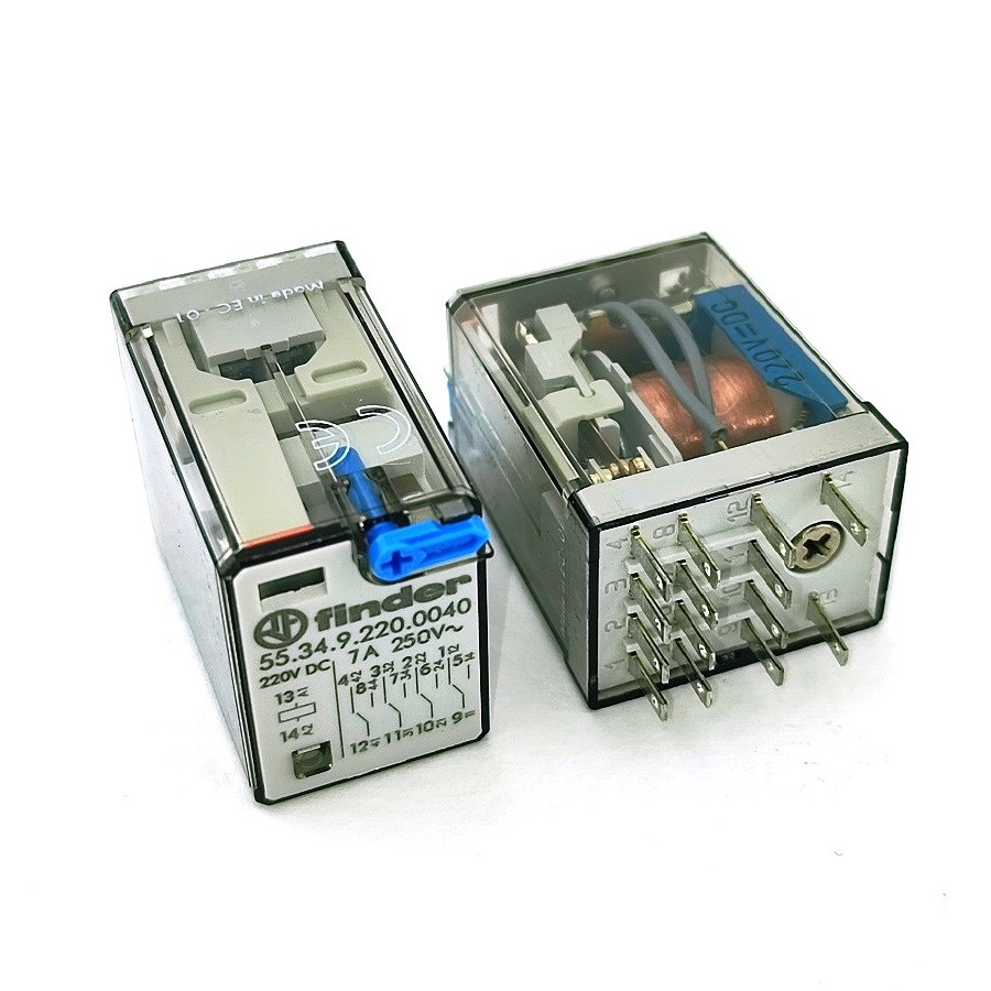 Реле Finder 55.34.9.220.0040 553492200040 7A 220V