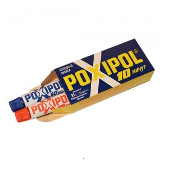 Холодная сварка POXIPOL 21г/14мл, металл - изображение 1