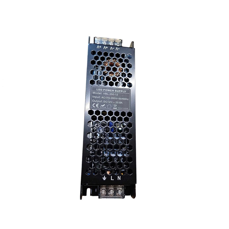Блок питания HRL-250-12 12V 250W 20.8A IP-33