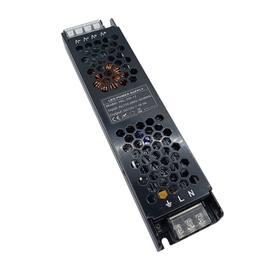 Блок питания HRL-200-12 12V 200W 16.5A IP-33