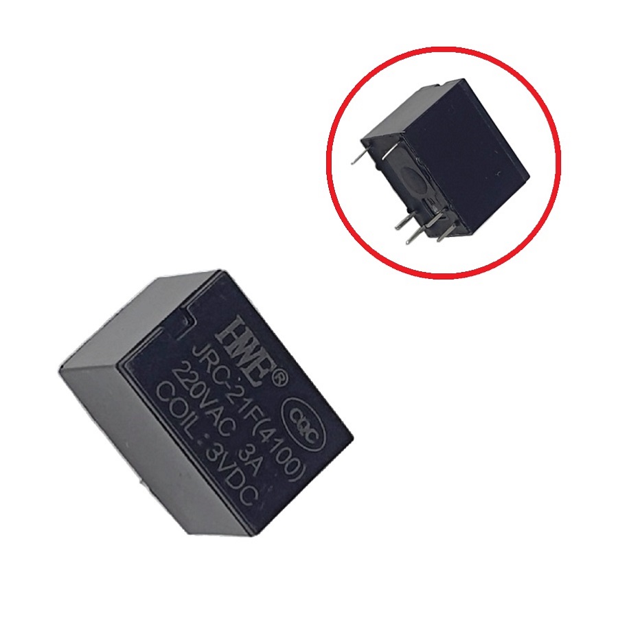 Реле JRC-21F (4100H) 3A 3VDC 6pin