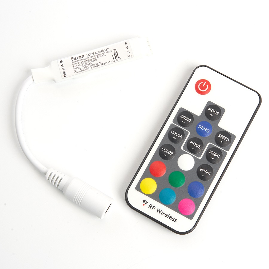 Контроллер RGB с радиопультом Micro+RF