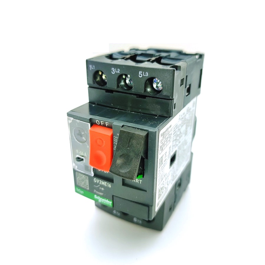 Автоматический выключатель двигателя Schneider Electric TeSys Deca 9-14A GV2ME16 GV2ME16C