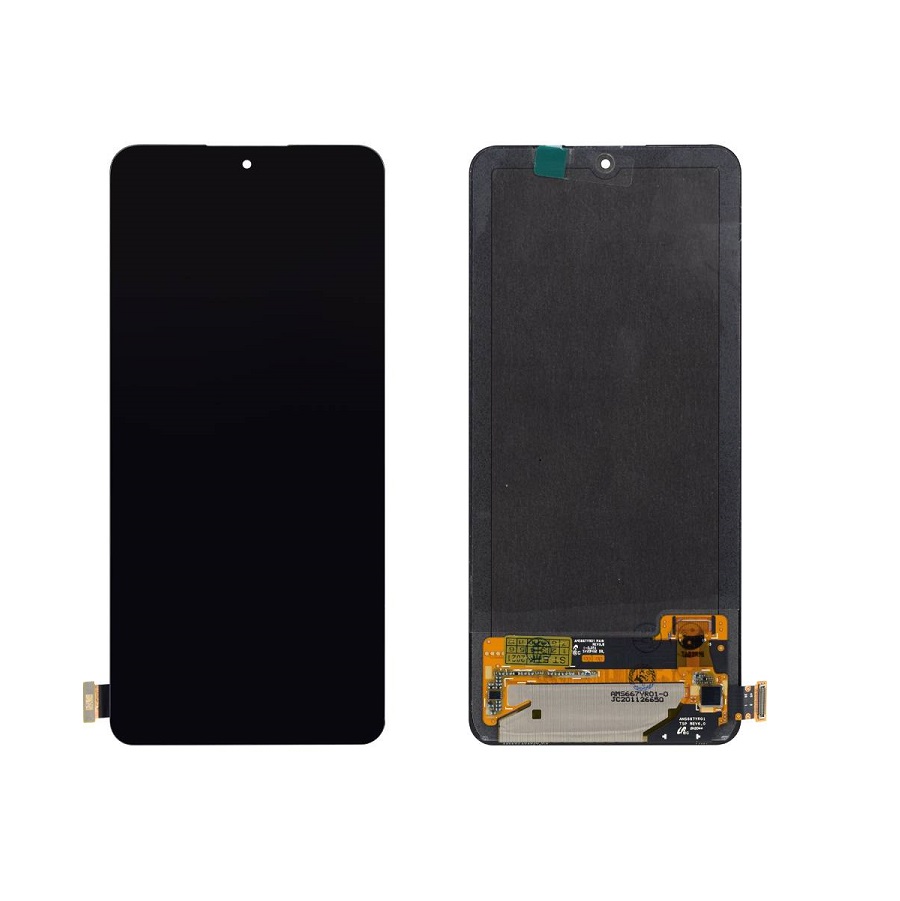 Дисплей для Xiaomi Redmi Note 10 Pro в сборе с тачскрином Черный - (AMOLED)