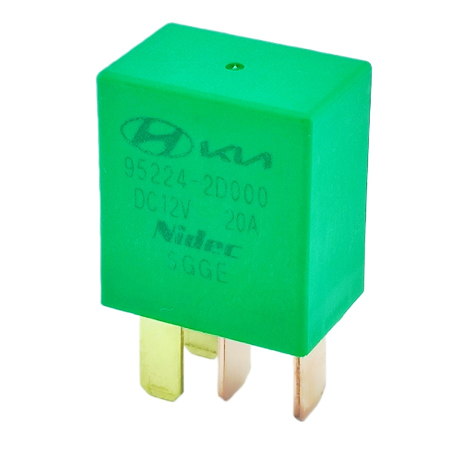 Реле Nidec 95224-2D000 20A 12V KIA Hyundai 4pin