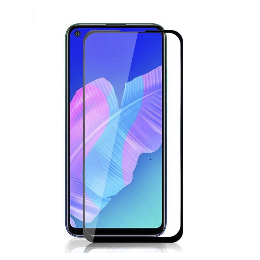 Защитное стекло "Полное покрытие" для Realme C11/C15/C21/C11 2021/C21Y/C25Y/C25s/Narzo 50i/50A Черно