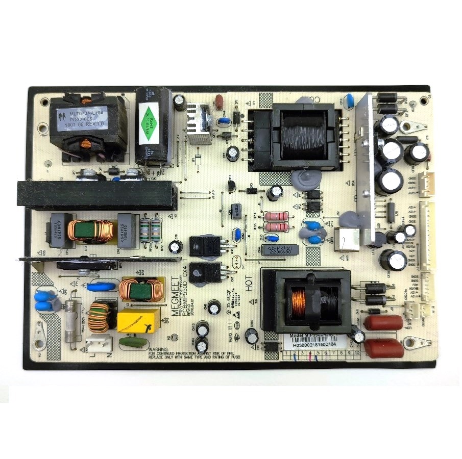 Плата питания MIP550D-CX4T для телевизора BBK 55LEX-6042/UTS2C, REV:1.0