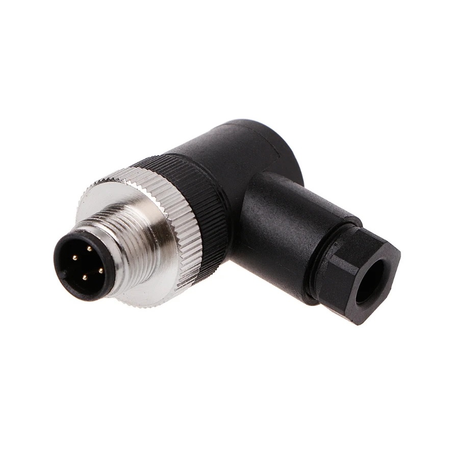 Разъем датчика угловой R-EP-PG7-B M12 Angle Male PG7 4P