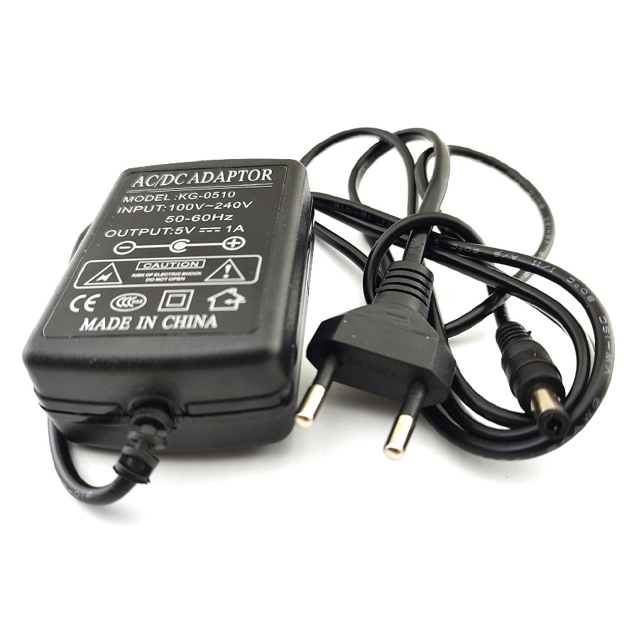 Адаптер питания KG-0510, 5V, 1A ,5.5x2.5