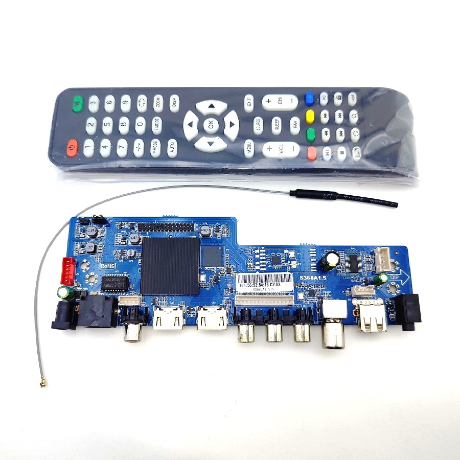 Материнская плата Android Smart TV S368LA1.5 Android 9,0 SYS + ПДУ