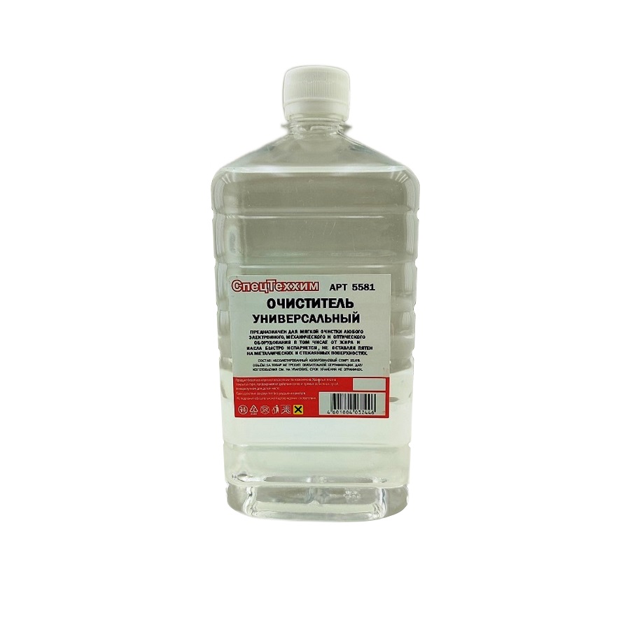 Очиститель универсальный изопропиловый абсолютированный спирт 99,60% 1л