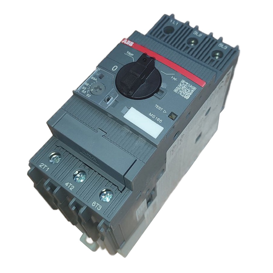 Авт. выключатель с рег. тепловой защитой 52-65А MS165-65 ABB 1SAM45100R1017