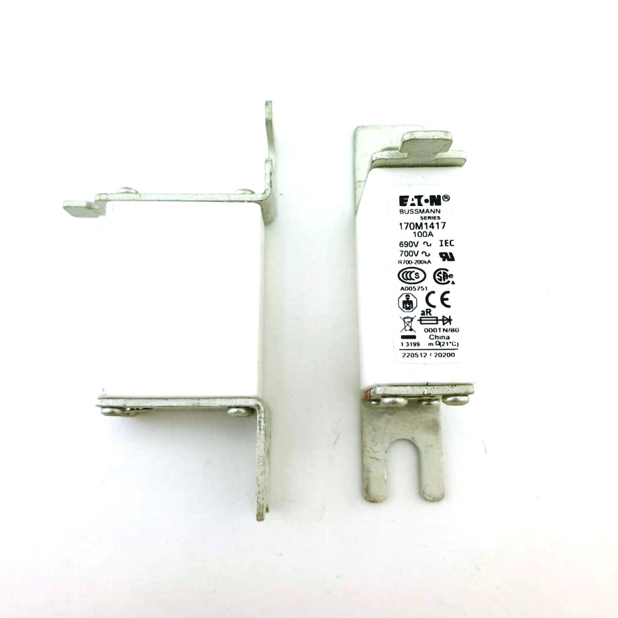Предохранитель ножевой EATON BUSSMANN 170M1417 100A Gr.000TN80
