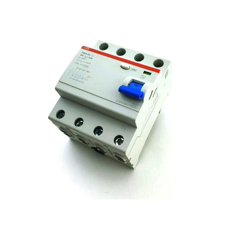 Дифавтомат УЗО 4P 63А 300мА F204 АС ABB 2CSF204001R3630