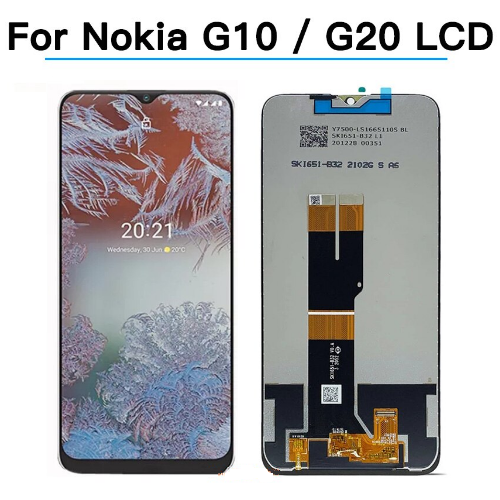 Дисплей Nokia G10 TA-1334 модуль Черный