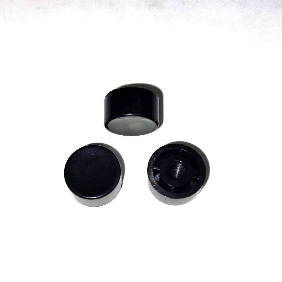 Колпачок для кнопки пластик черный 1 штука