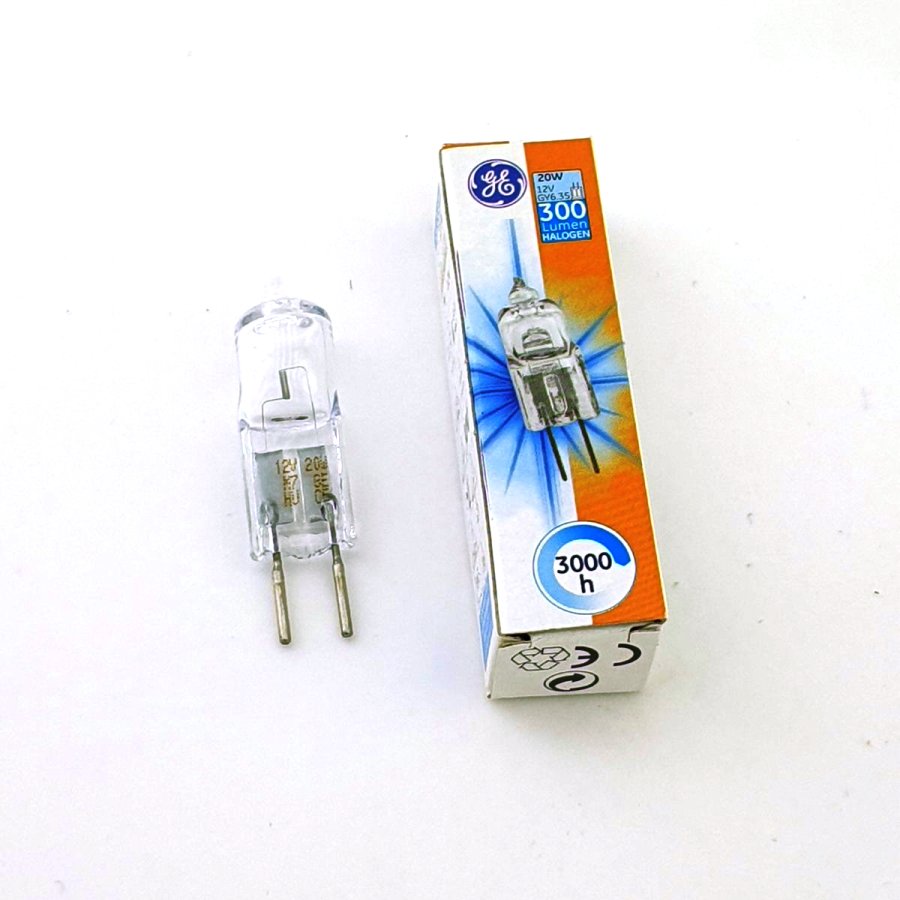 Лампа галогенная General Electric 20W GY6.35 12v 300lm