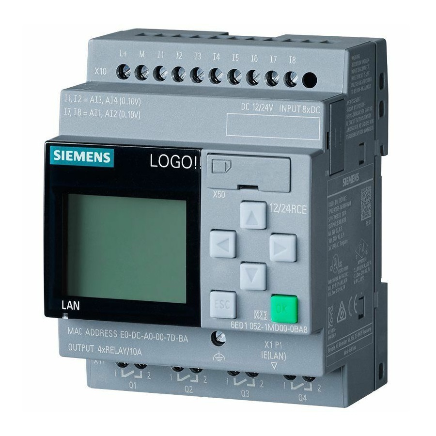 Модуль SIEMENS LOGO! 6ED1052-1FB08-0BA6 - изображение 1