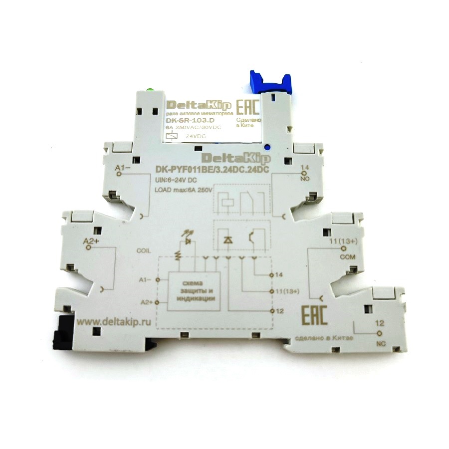 Реле силовое миниатюрное DeltaKip DK-SR-103D - изображение 1
