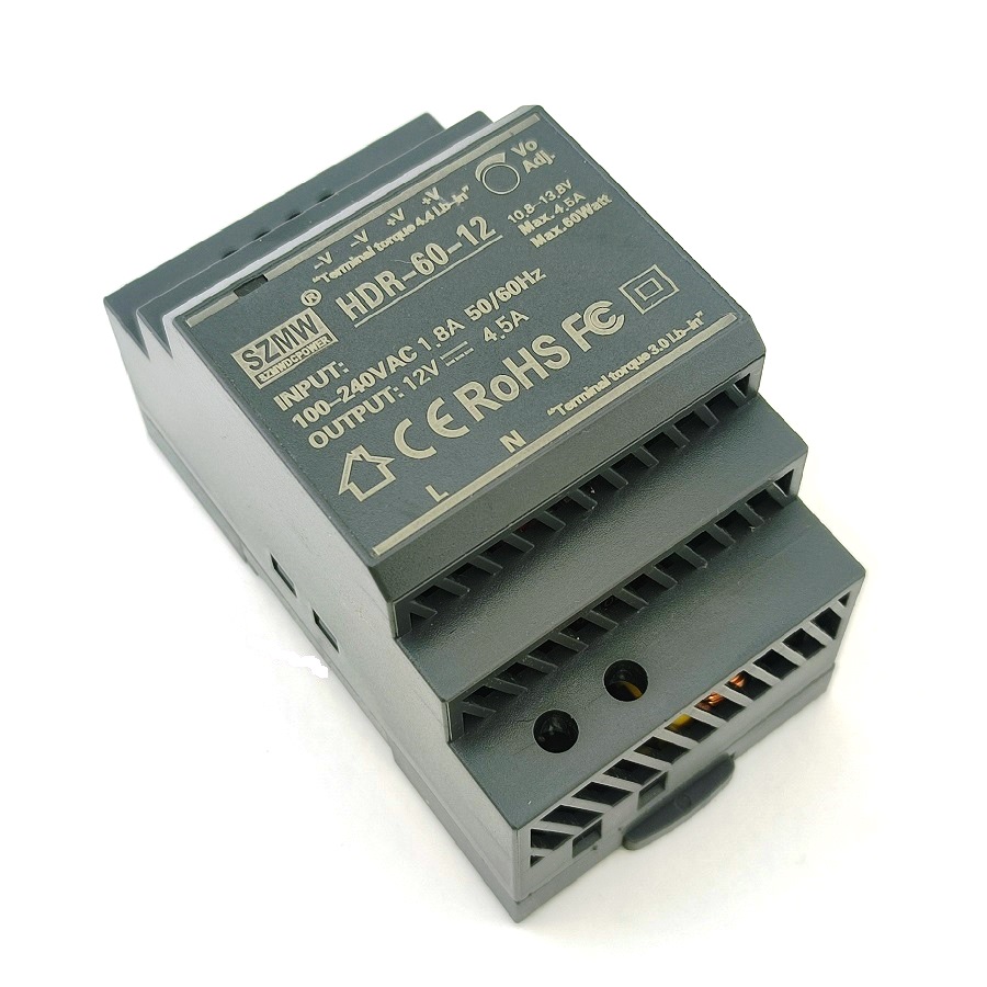Блок питания HDR-60-24 24V 2.5A 54W - изображение 1