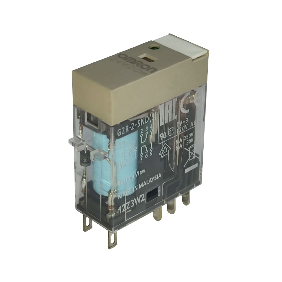 Реле OMRON G2R-2-SND(S) 5A 24VDC 250V AC