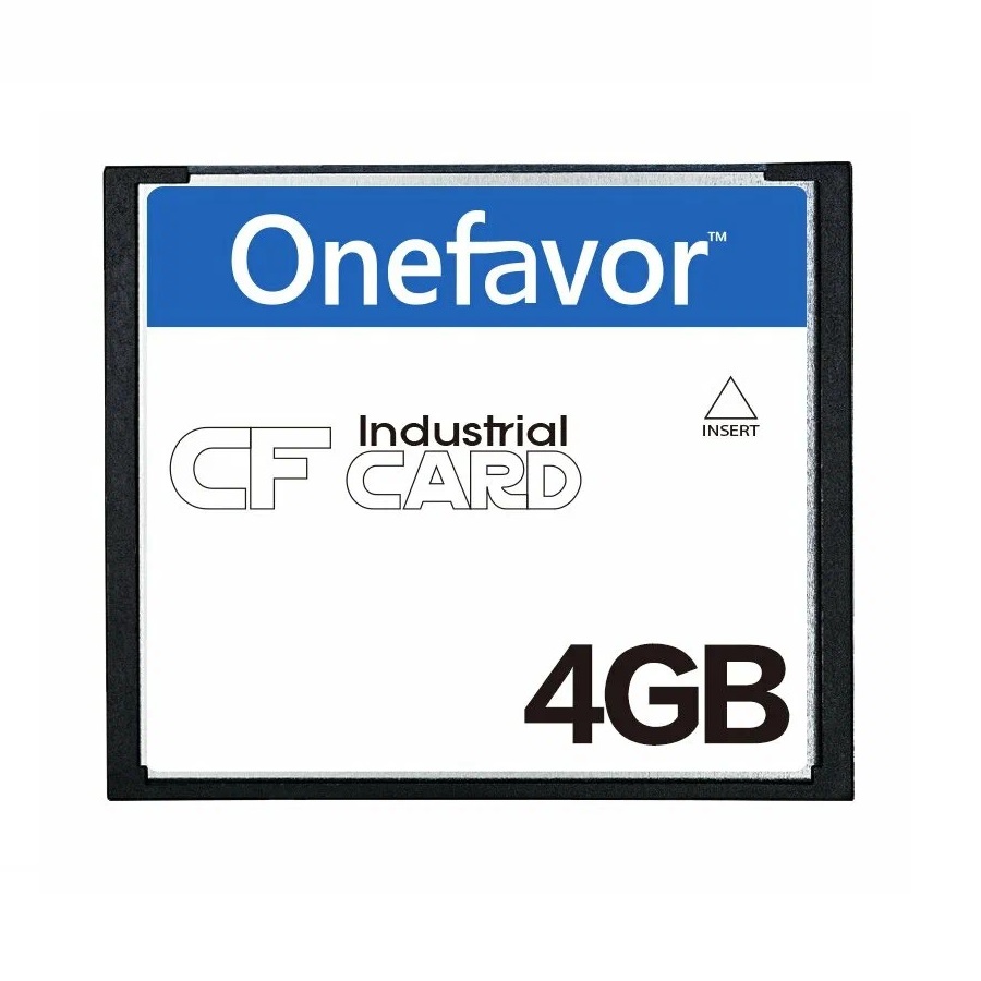 Карта памяти промышленная OneFavor CF 4GB Memory Card Compact Flash CNC Industrial