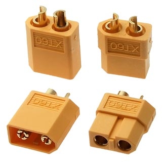 Разъём XT90 M+F, 1 комплект - изображение 1