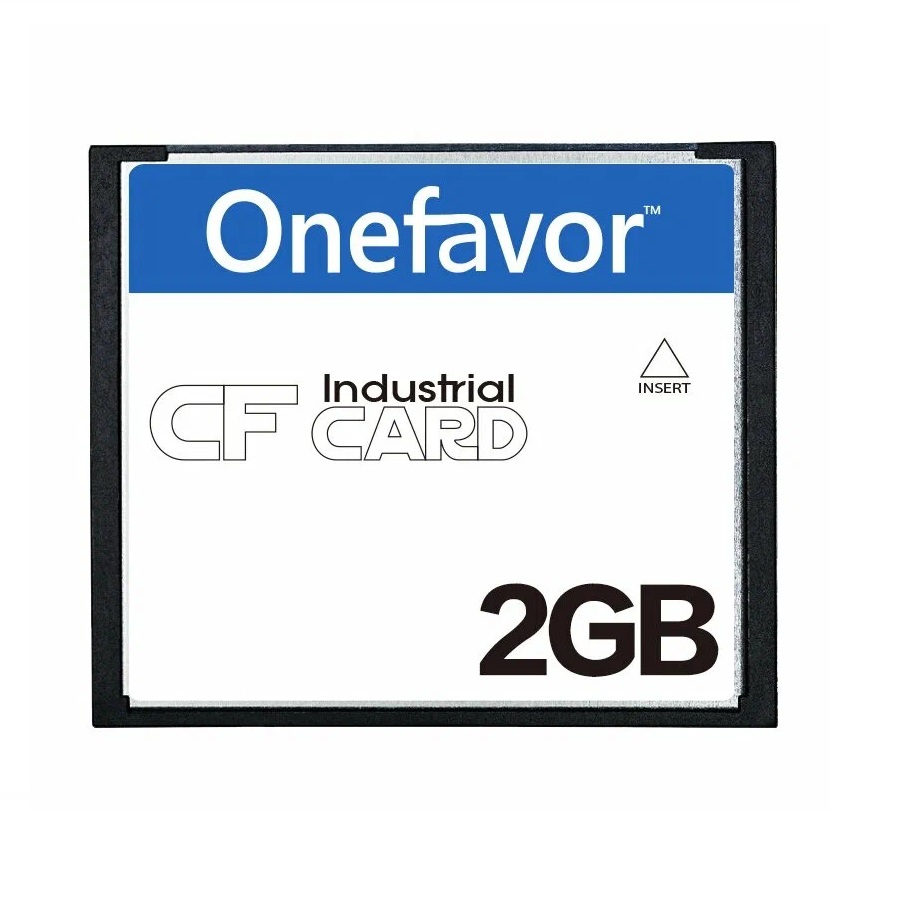 Карта памяти промышленная OneFavor CF 2GB Memory Card Compact Flash CNC Industrial
