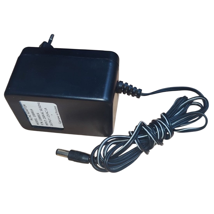 Трансформаторный блок питания AC/AC ADAPTOR 1000814 230VAC to 12VAC 500mA 1000mA
